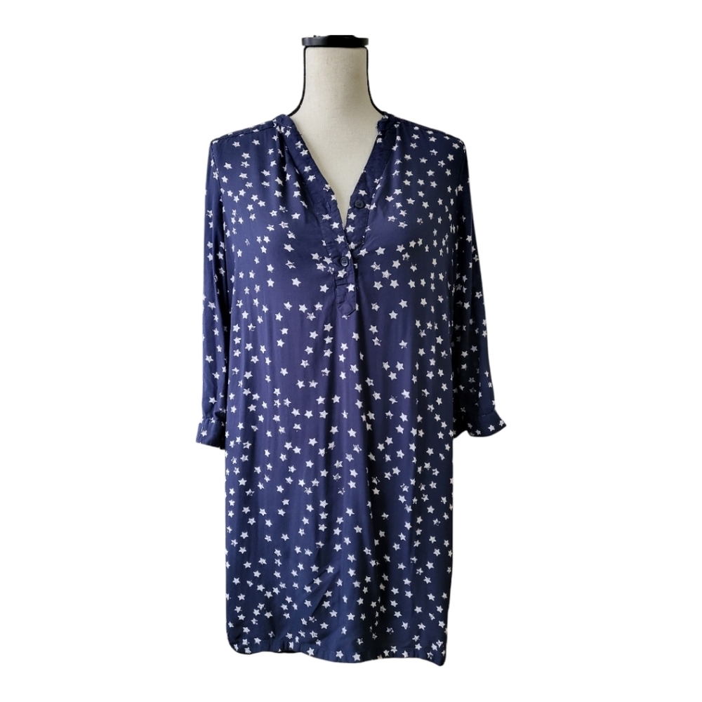 💕Beachlunchlounge star shirt dress size S